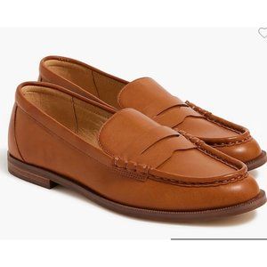 J.Crew $138 Penny Loafers in Brown Size 8.5